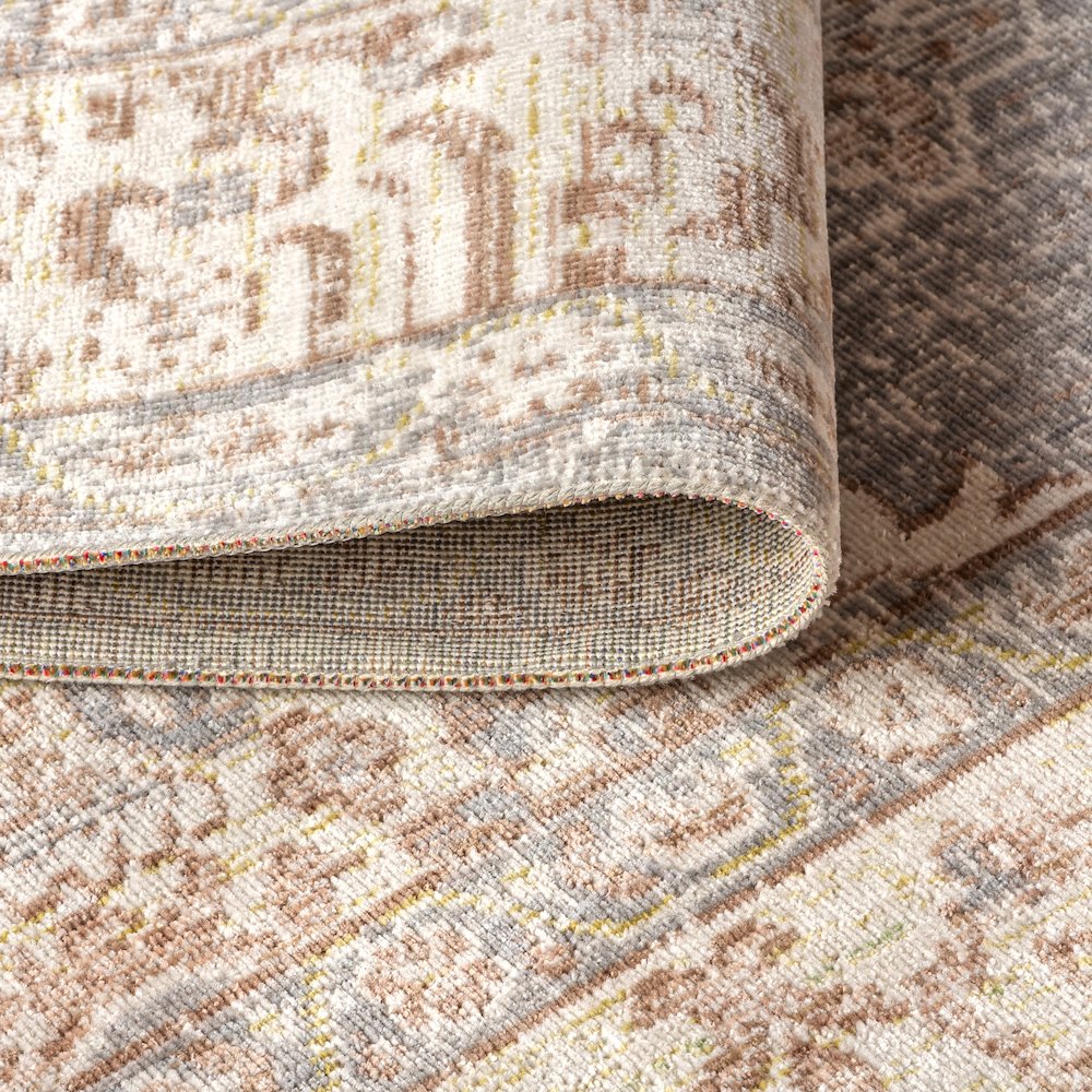 Lila Modern Tribal Medallion Area Rug. Picture 8