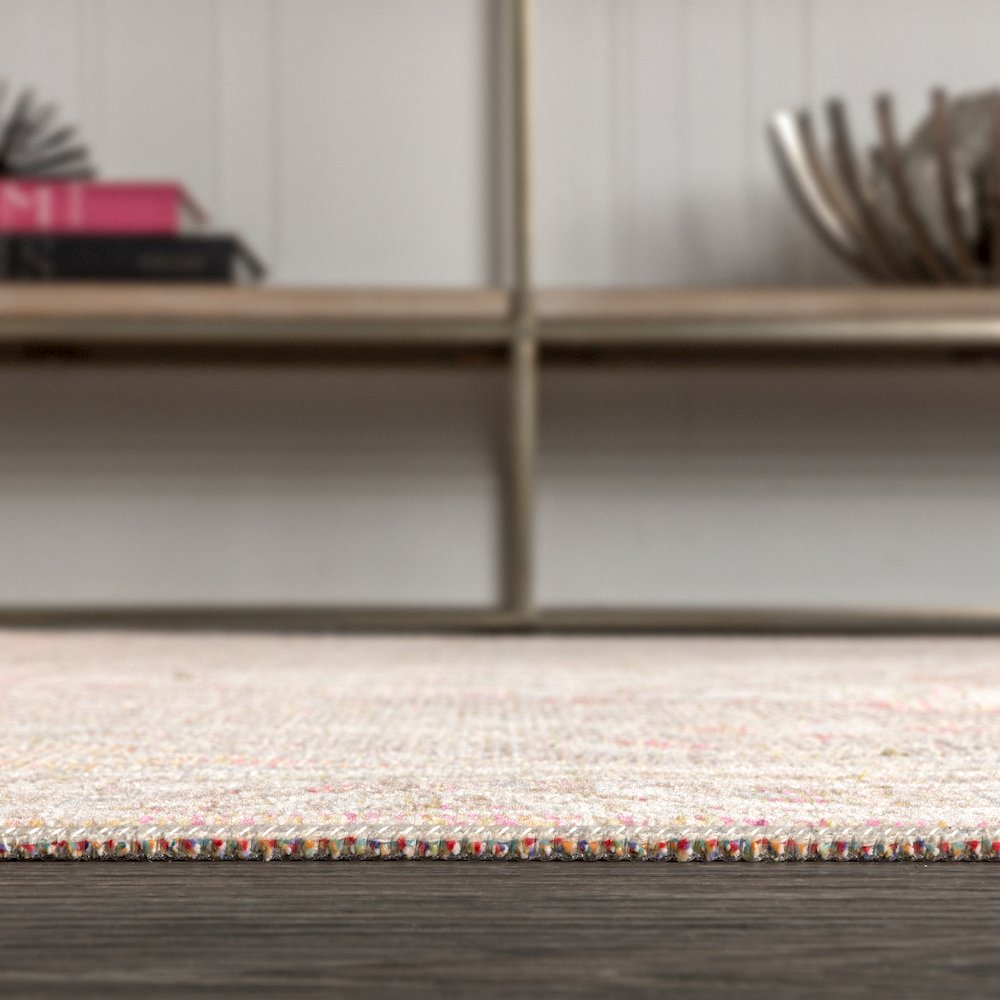 Petras Modern Ornate Medallion Area Rug. Picture 9