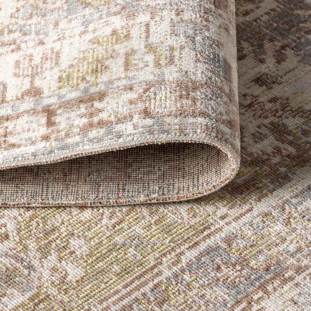 Darija Ornate Geometric Medallion Area Rug. Picture 8