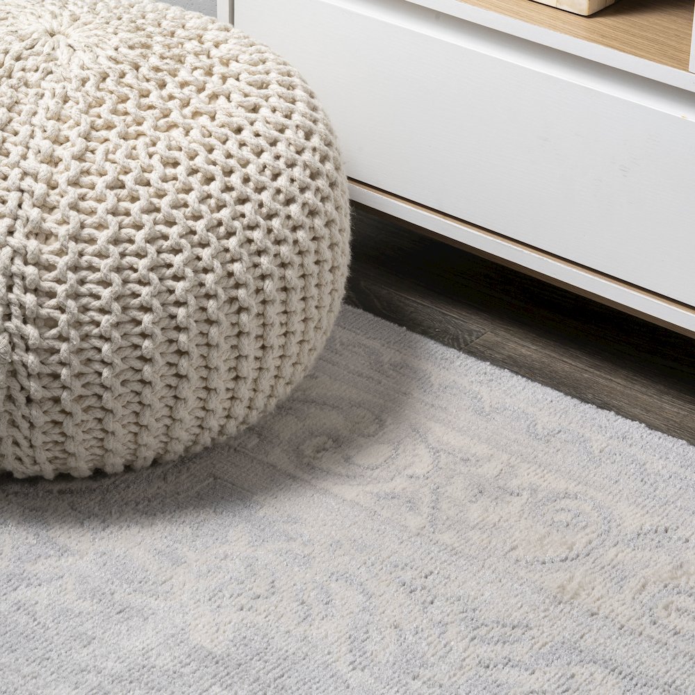 Rosalia Cottage Medallion Area Rug. Picture 7