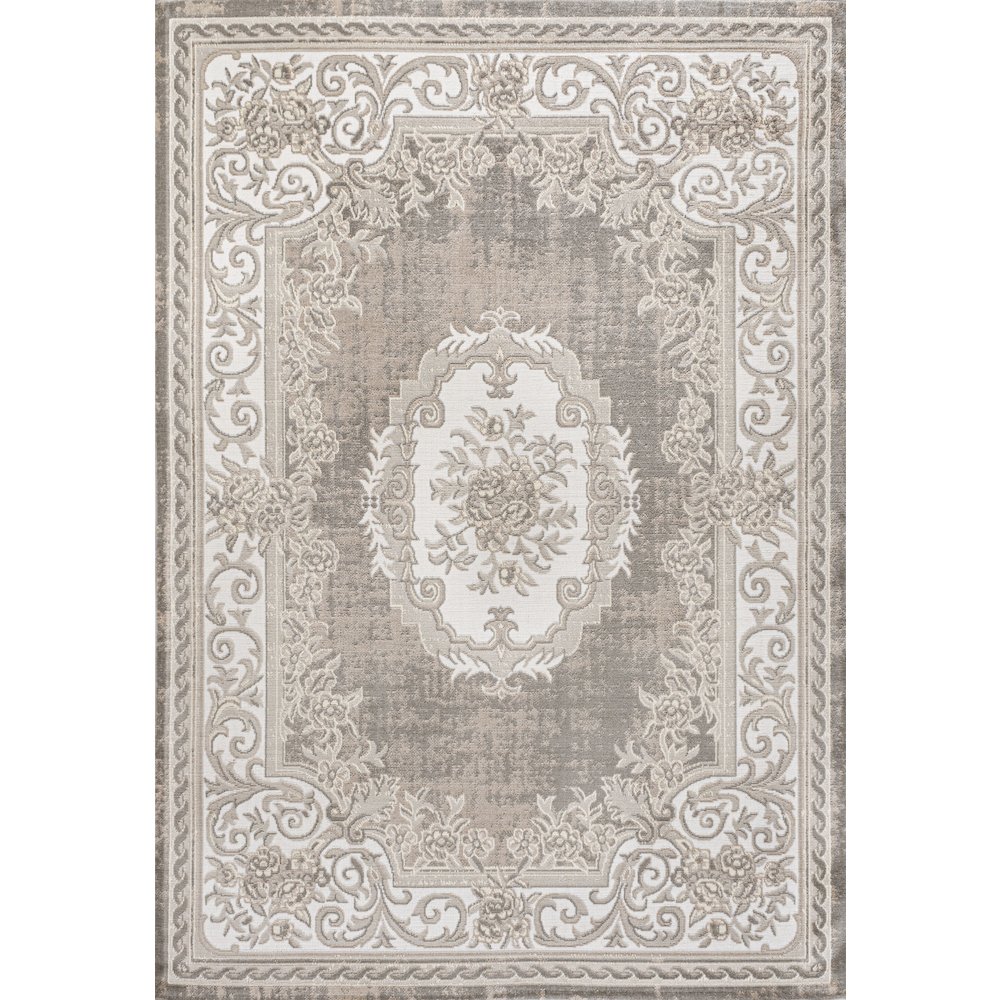 Rosalia Cottage Medallion Area Rug. Picture 1