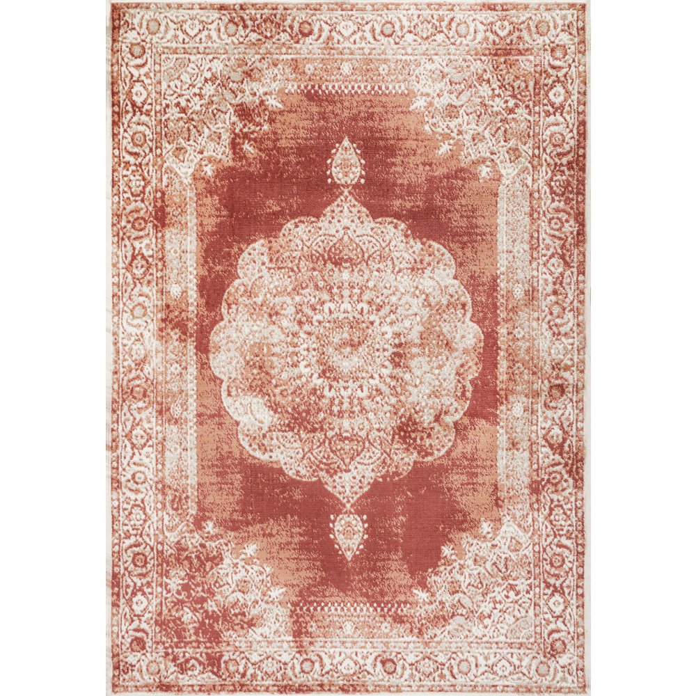 Kelly Rosalia Cottage Medallion Area Rug. Picture 1