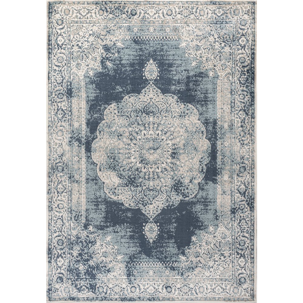 Kelly Rosalia Cottage Medallion Area Rug. Picture 1