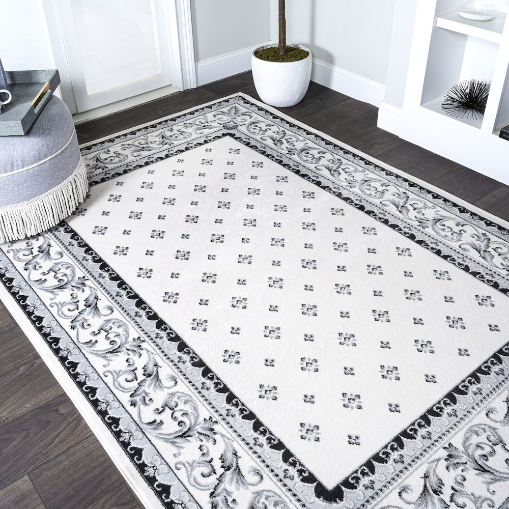 Acanthus French Border Area Rug. Picture 4