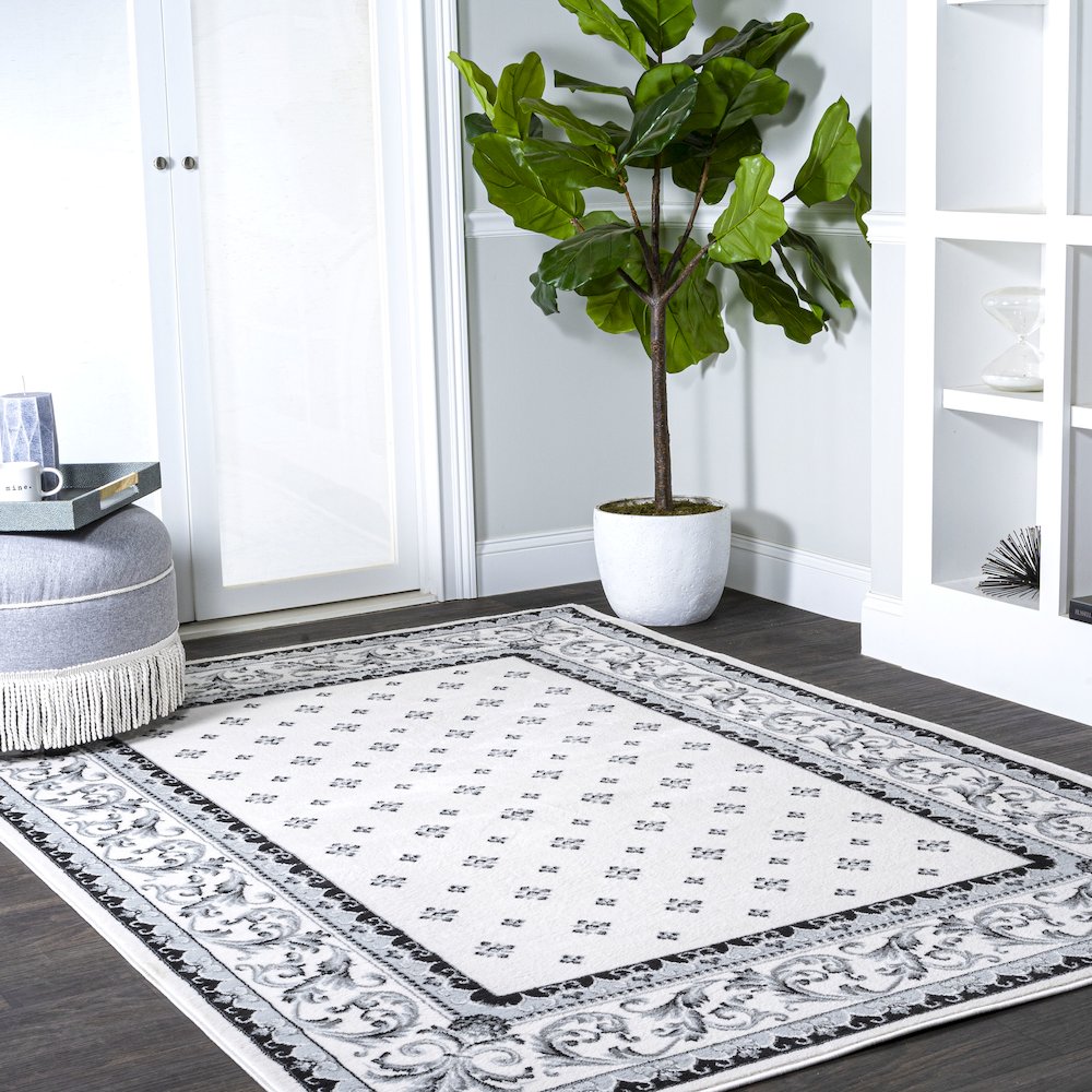 Acanthus French Border Area Rug. Picture 5