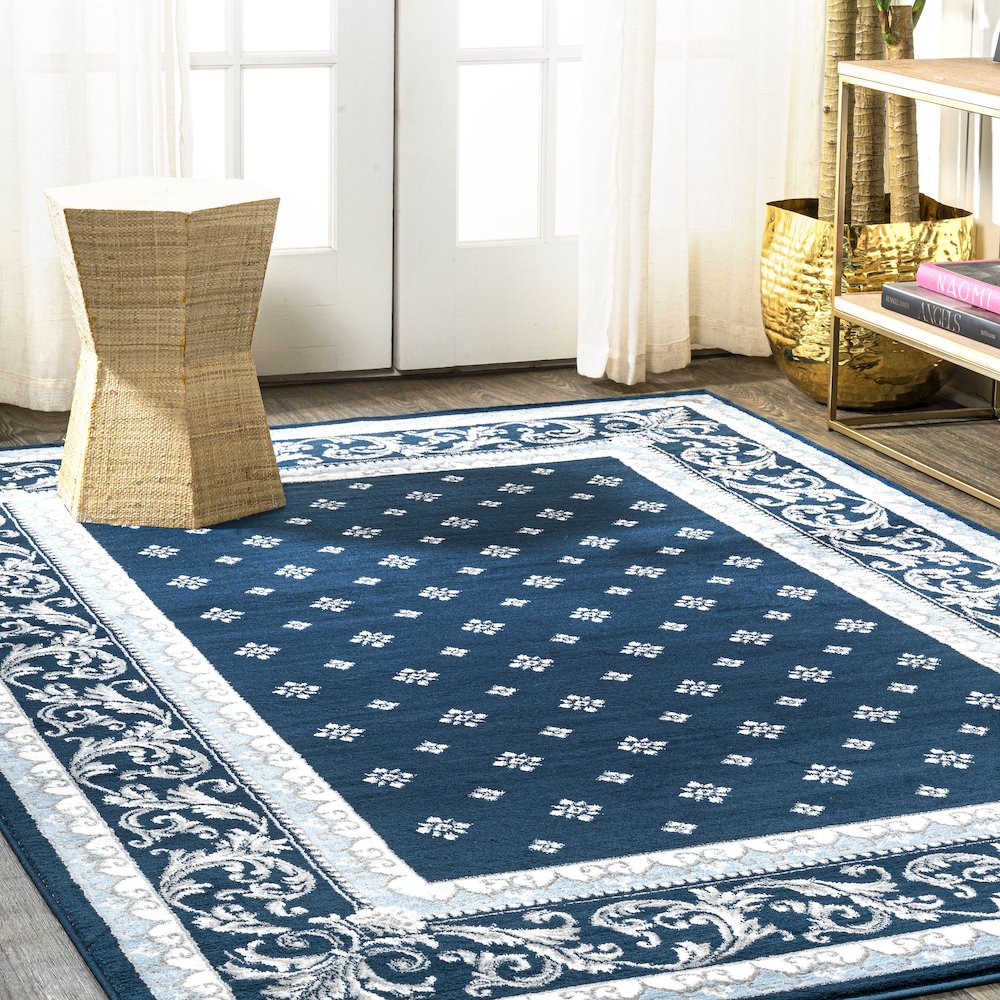 Acanthus French Border Area Rug. Picture 2
