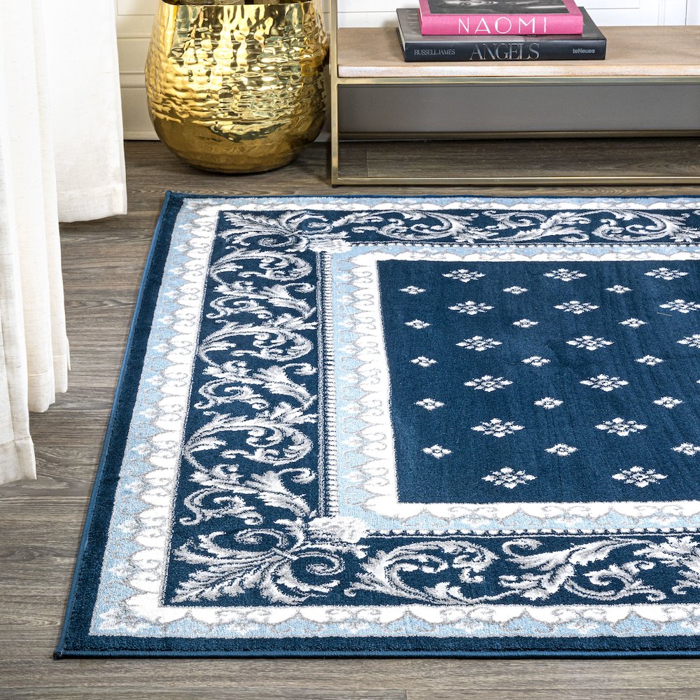 Acanthus French Border Area Rug. Picture 3