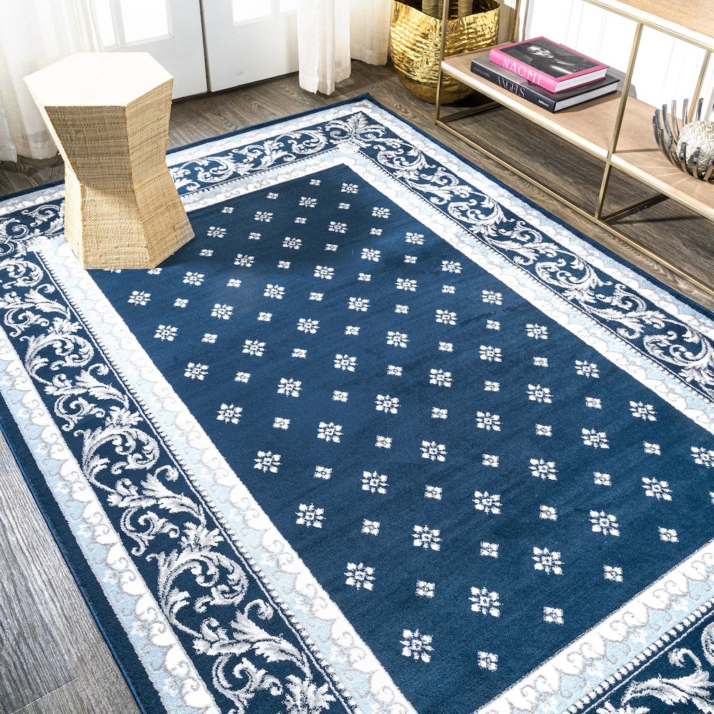 Acanthus French Border Area Rug. Picture 4