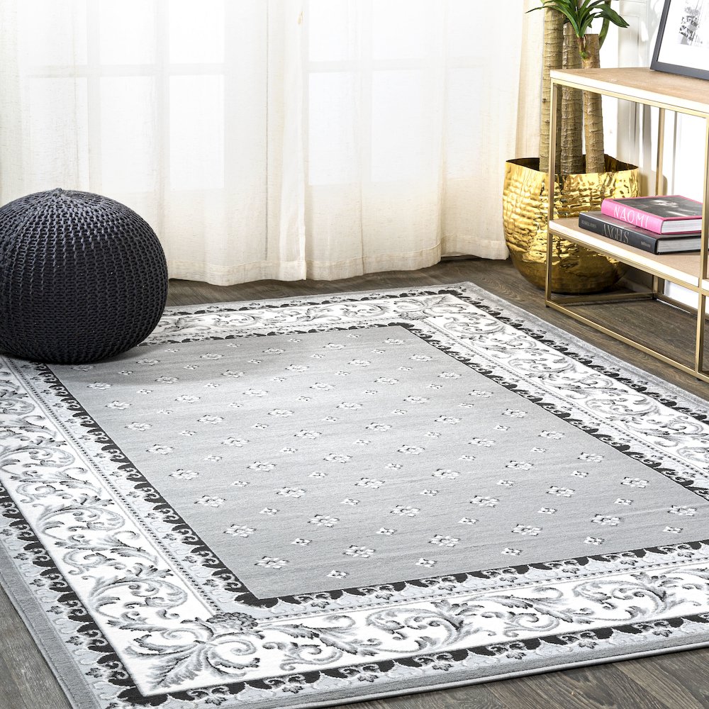 Acanthus French Border Area Rug. Picture 2