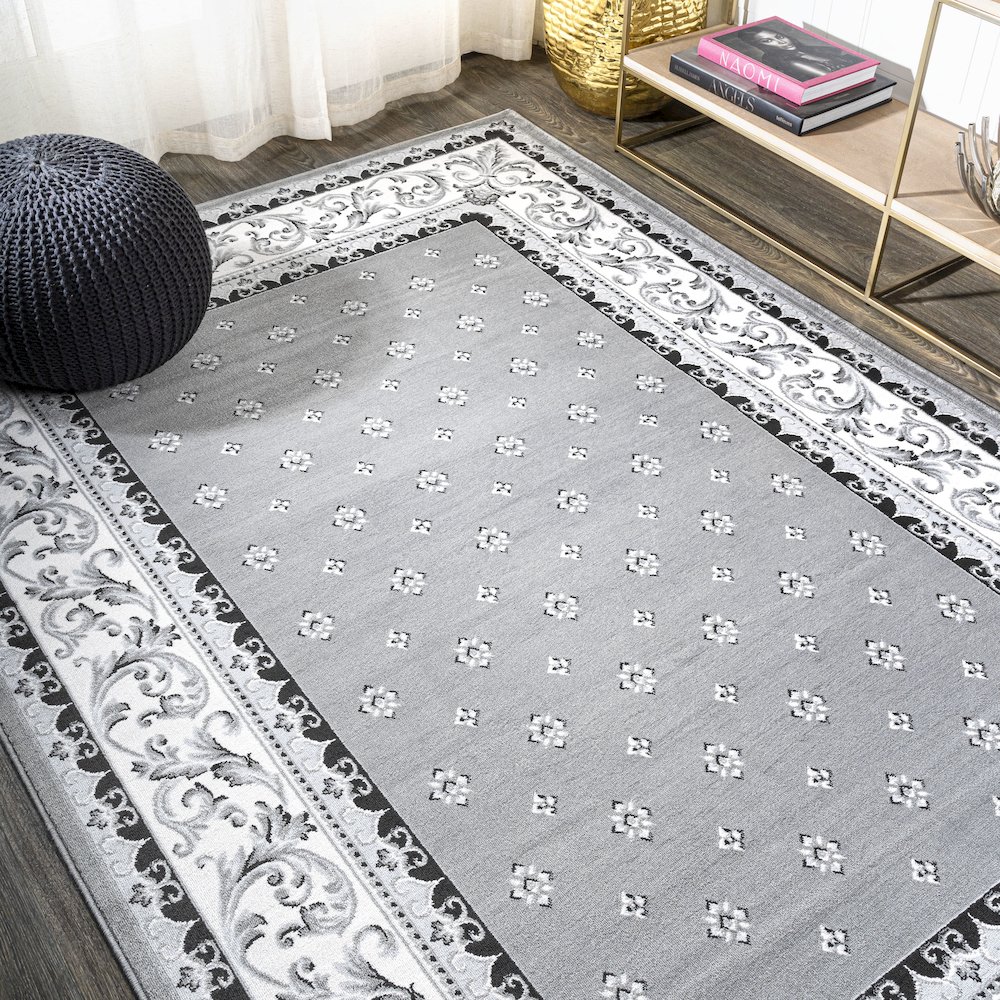 Acanthus French Border Area Rug. Picture 4
