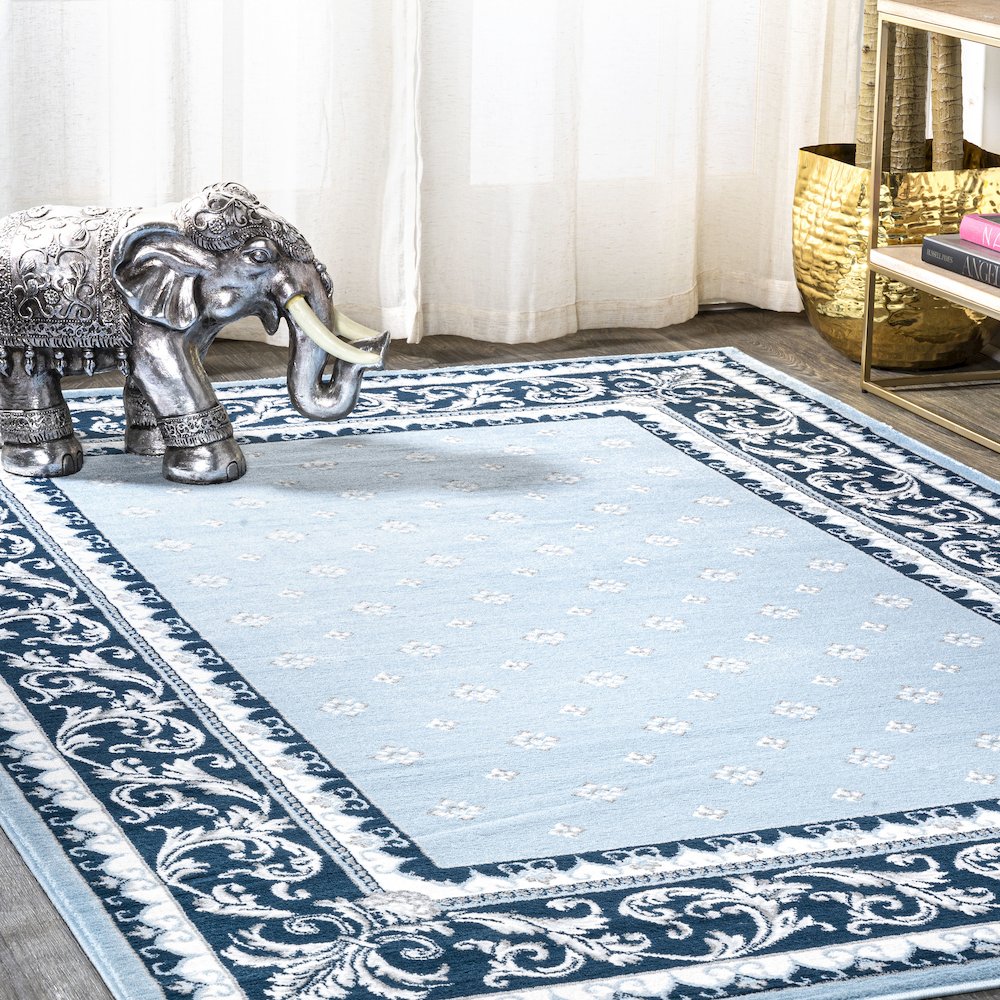 Acanthus French Border Area Rug. Picture 2