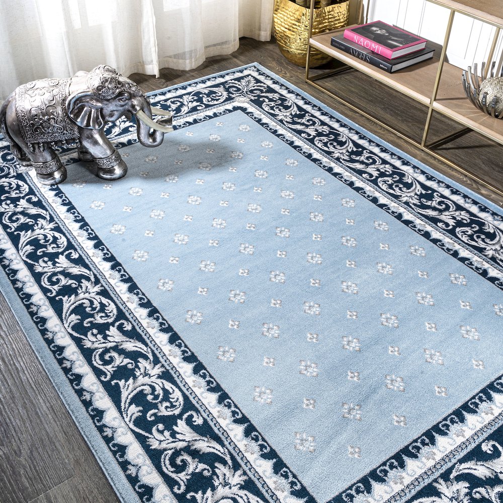 Acanthus French Border Area Rug. Picture 4