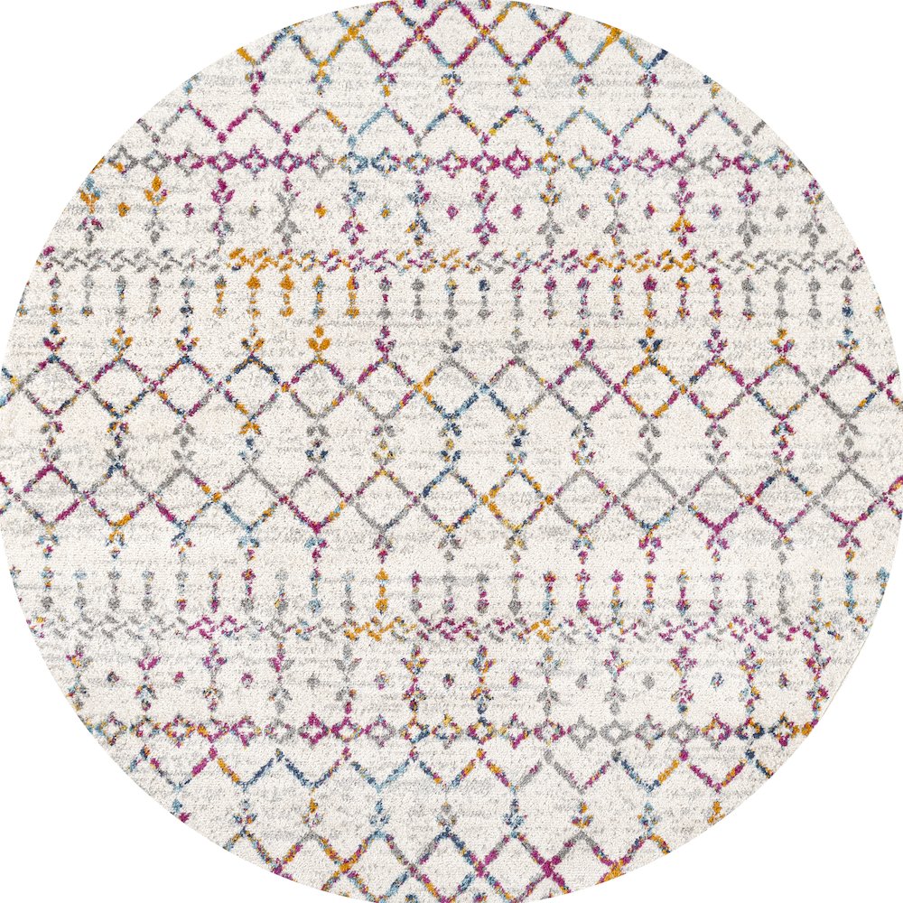 Moroccan Hype Boho Vintage Diamond Area Rug. Picture 1