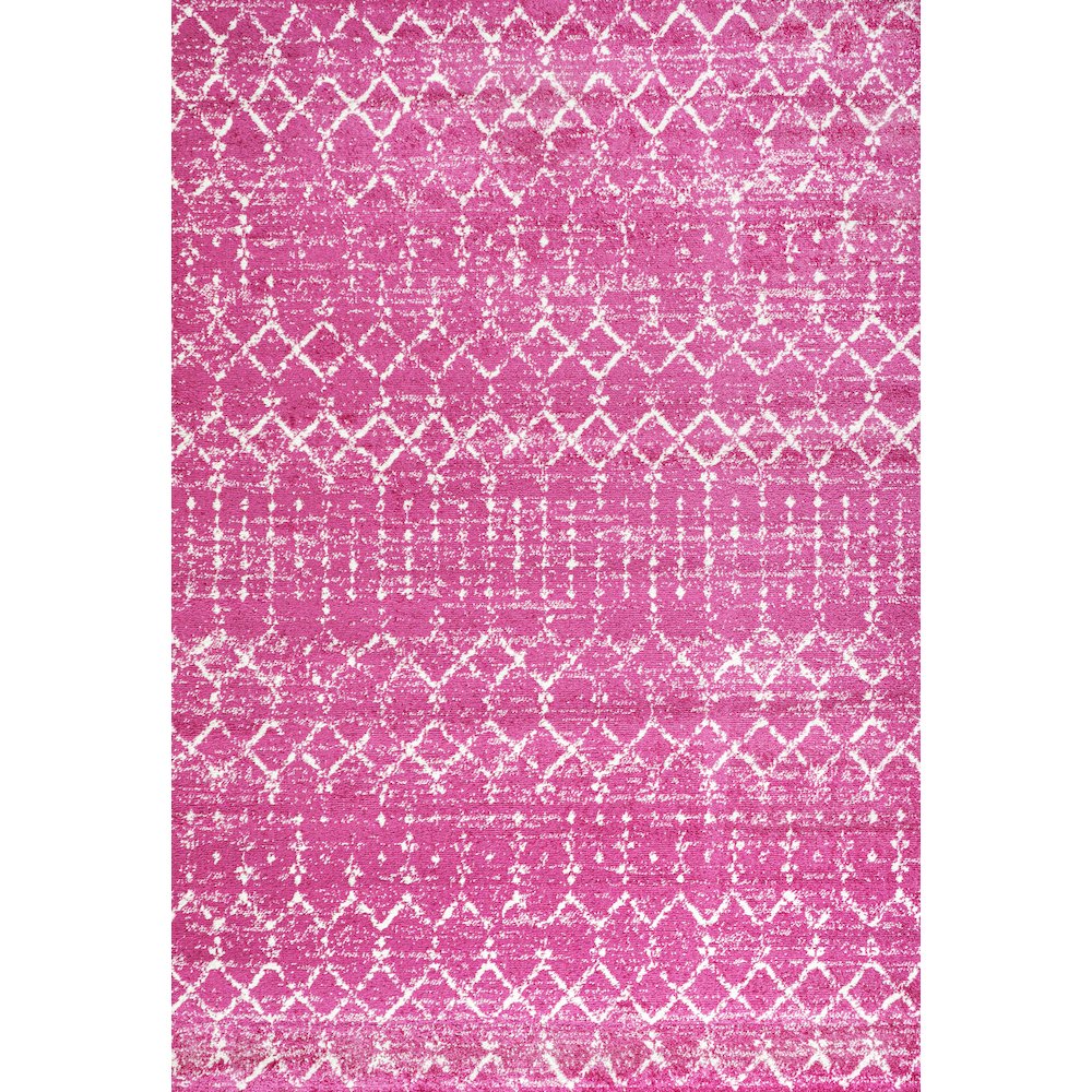 Moroccan Hype Boho Vintage Diamond Area Rug. Picture 1