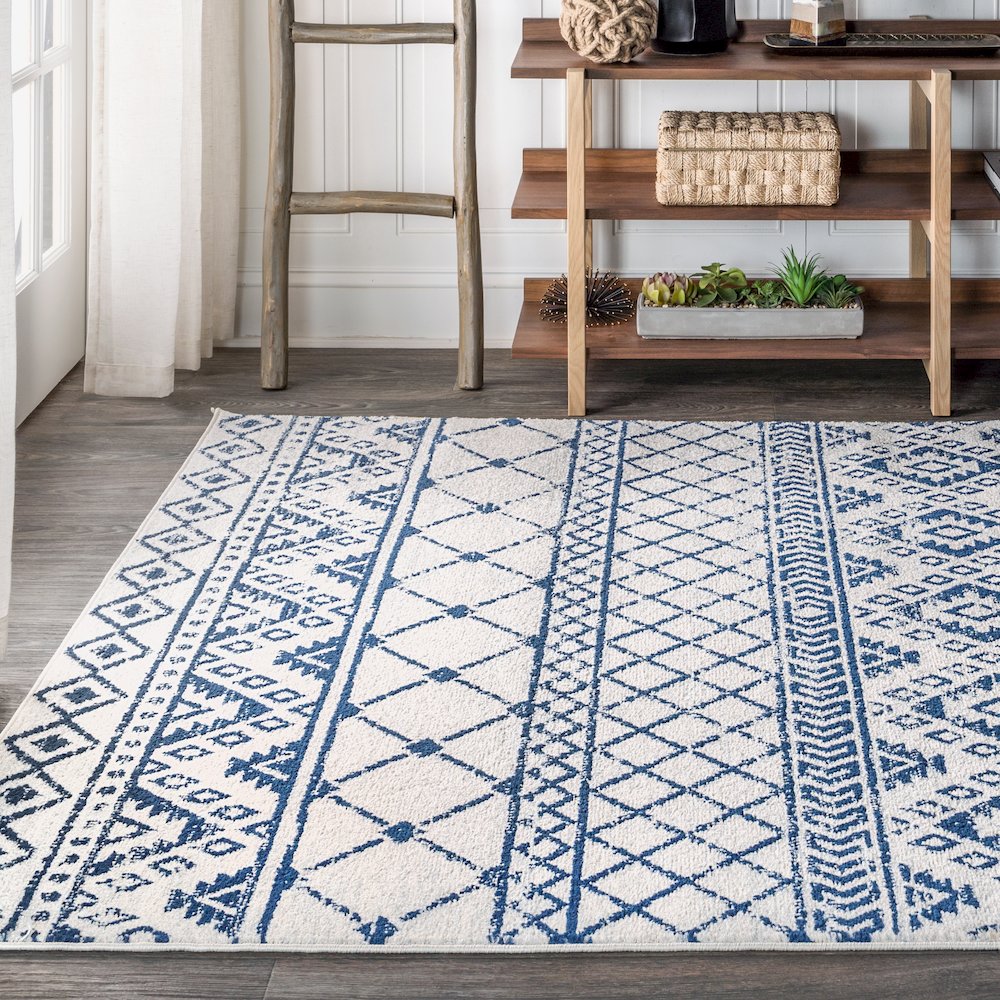 Marsha Moroccan Hype Boho Vintage Tribal Area Rug. Picture 3