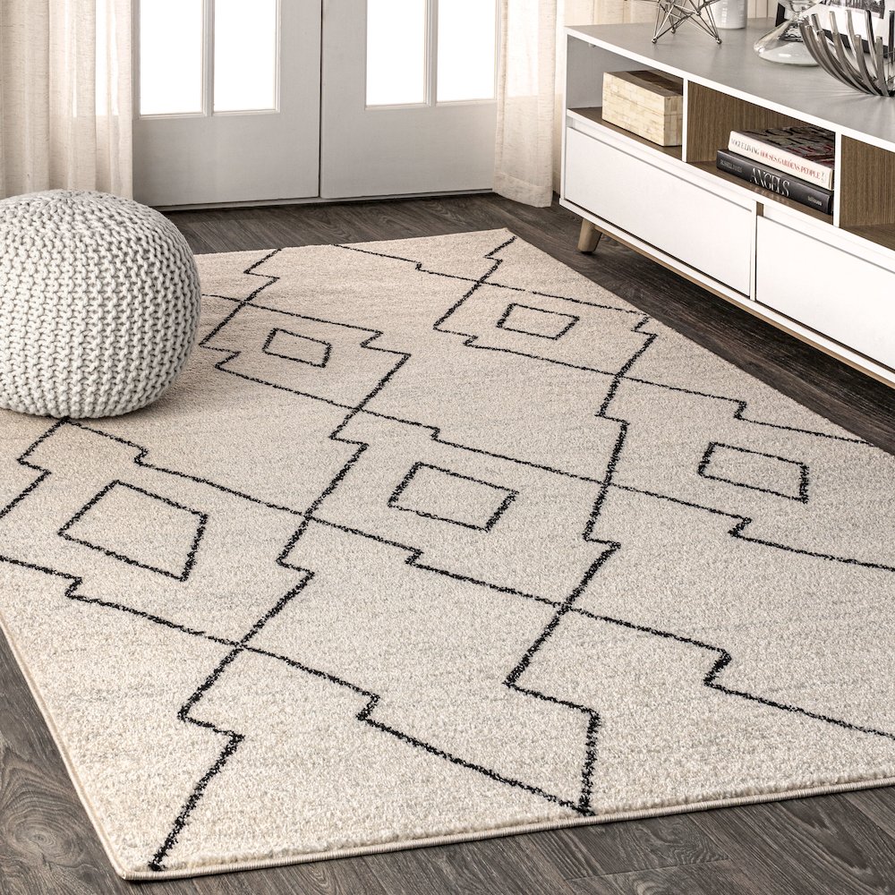 Alia Moroccan Beni Souk Area Rug. Picture 2