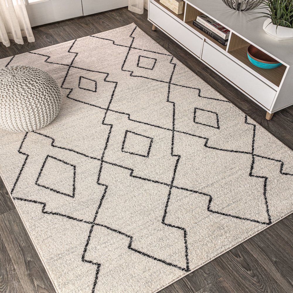Alia Moroccan Beni Souk Area Rug. Picture 4