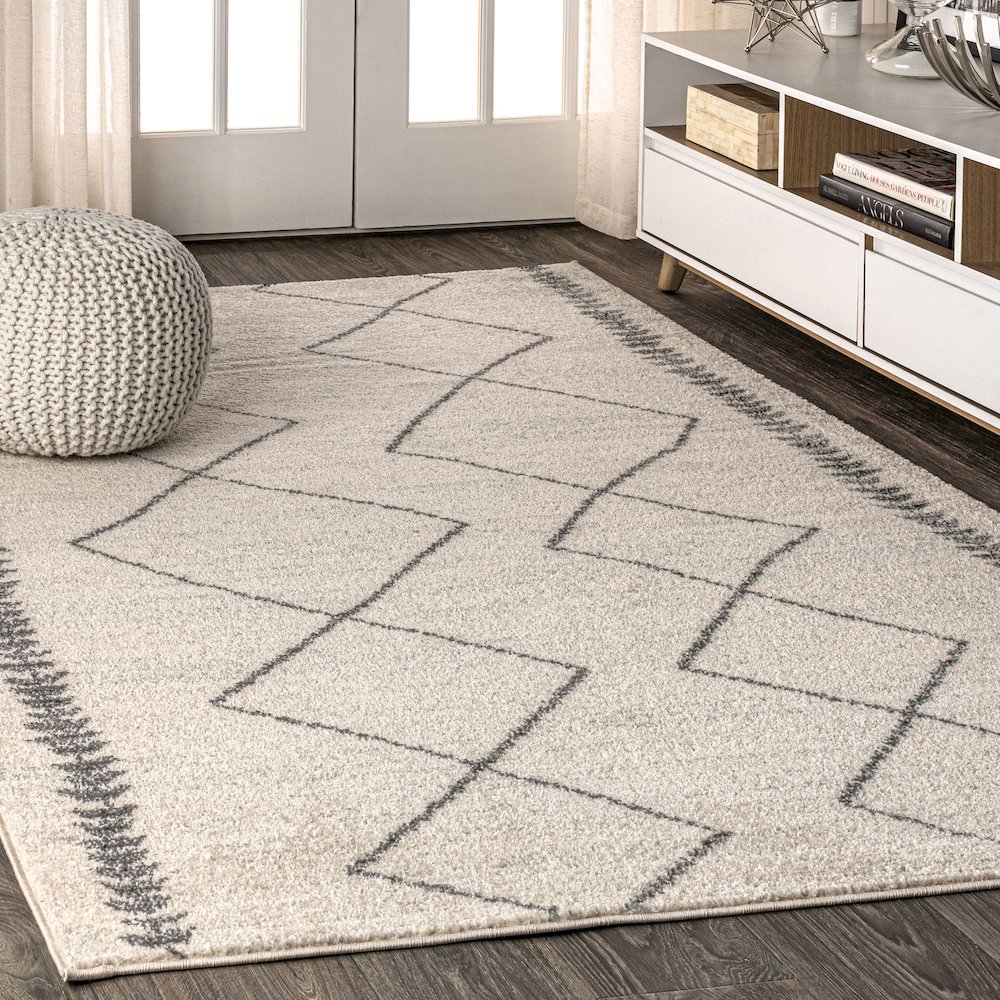 Zaina Moroccan Beni Souk Area Rug. Picture 2