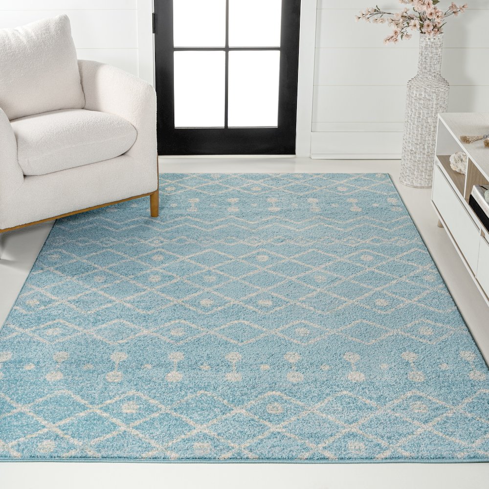 Aksil Moroccan Beni Souk Area Rug. Picture 2