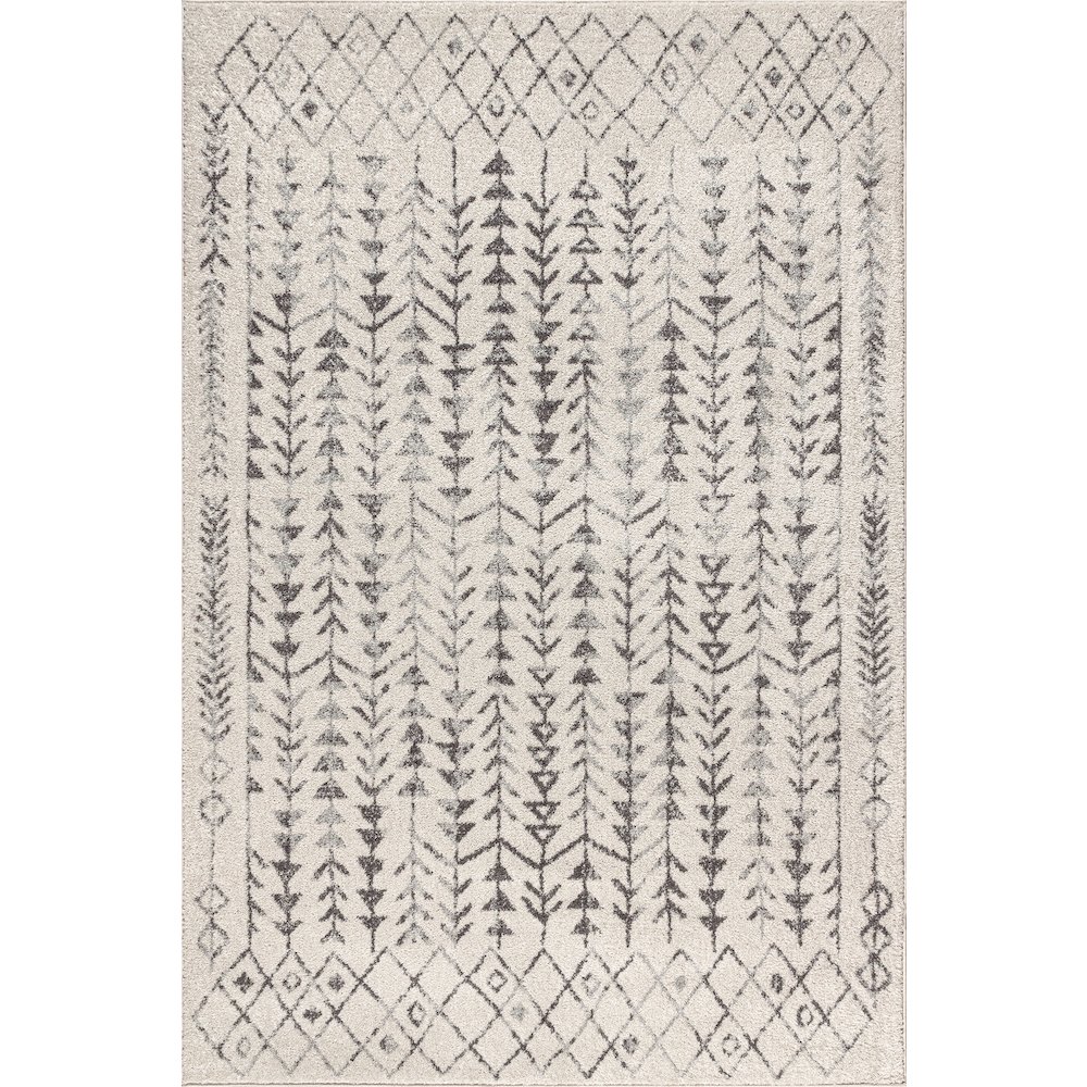 Ziri Moroccan Geometric Area Rug. Picture 1