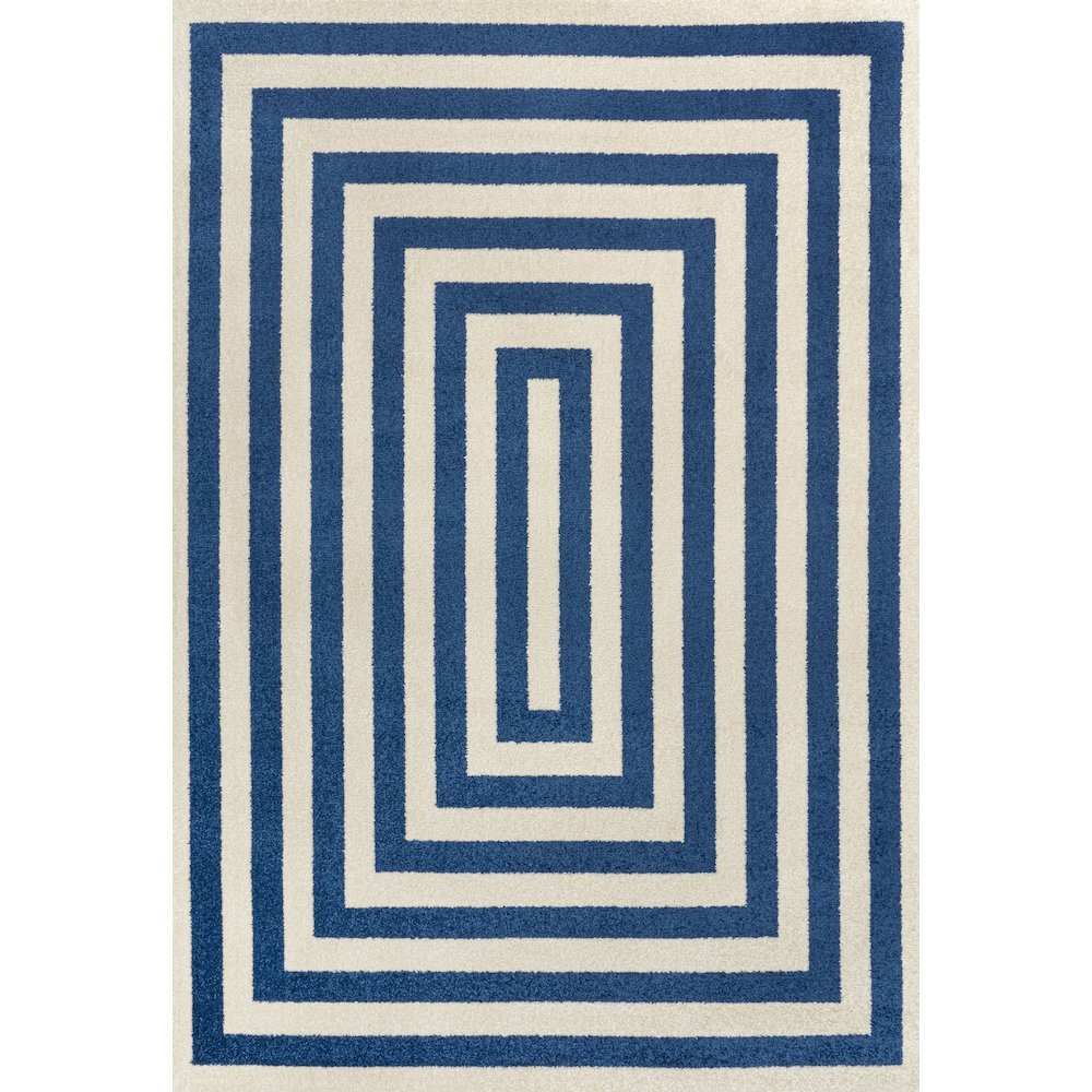 Bandol Modern Classic Mitre Stripe Area Rug. Picture 3