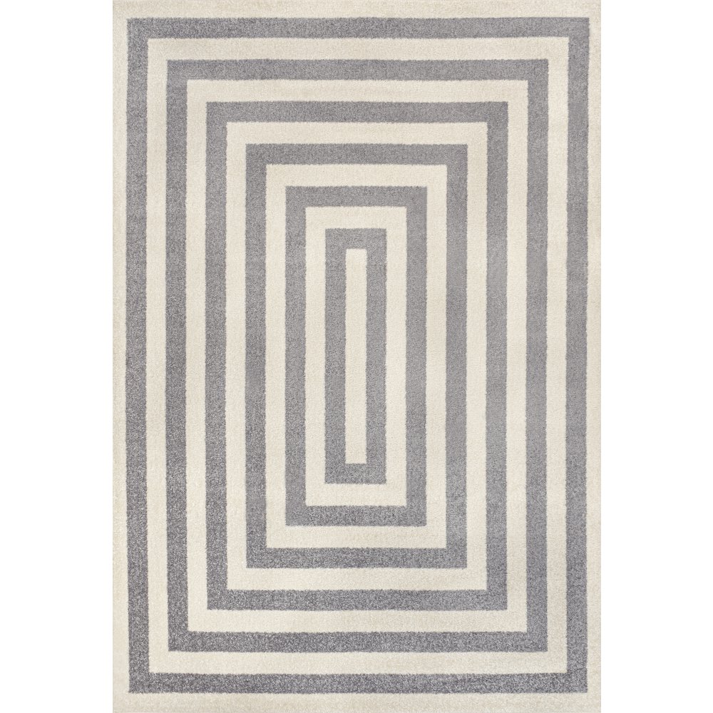 Bandol Modern Classic Mitre Stripe Area Rug. Picture 3