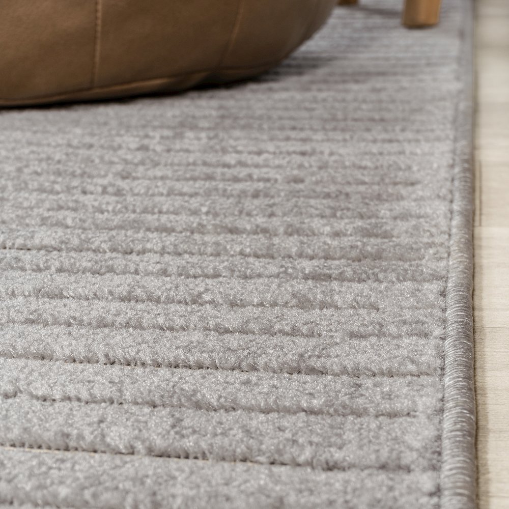Skagen Minimalist Curve Geometric Area Rug. Picture 8