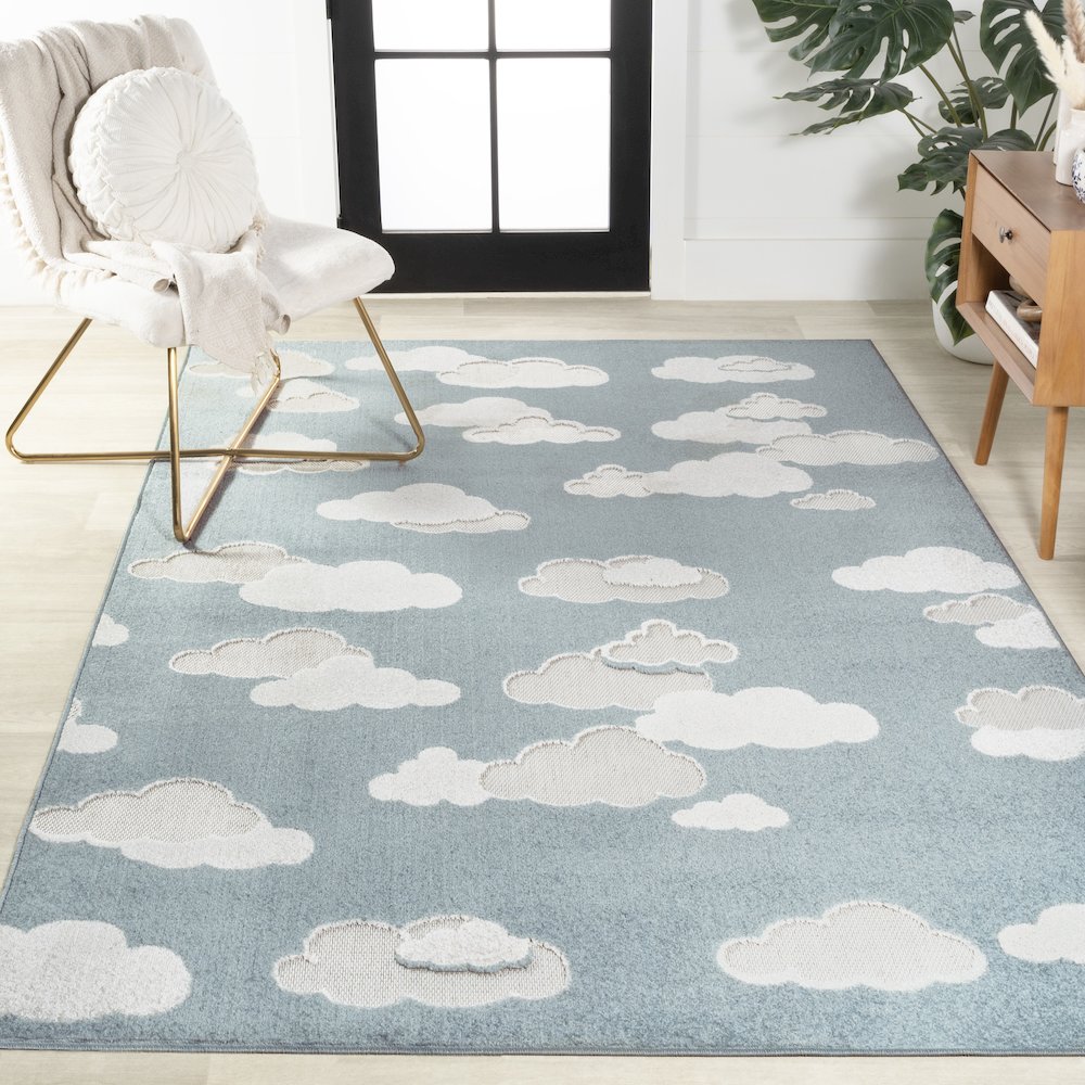 Hedwig Youth Cloud Scandi Rug Area Rug. Picture 2