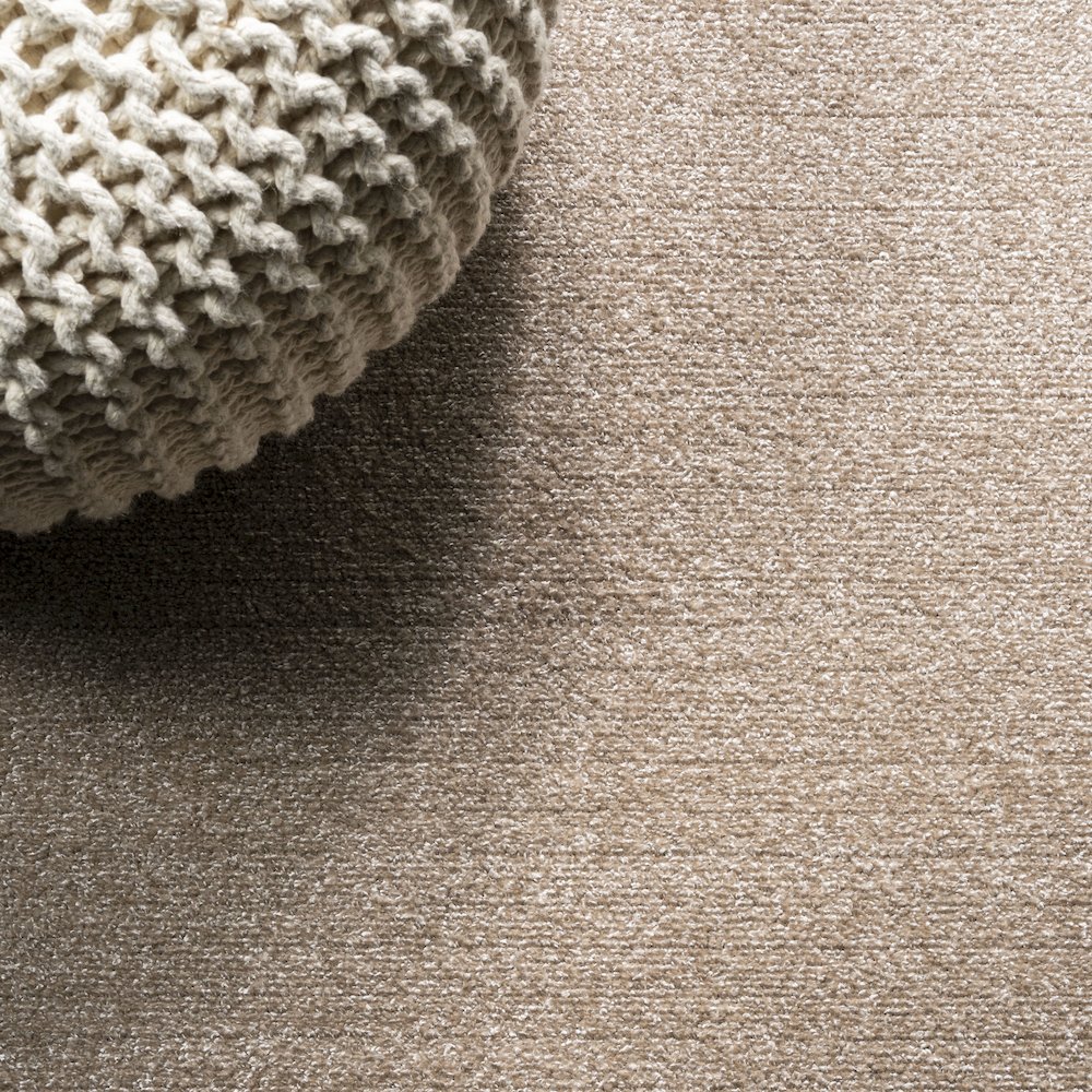 Haze Solid Low Pile Area Rug Beige. Picture 4