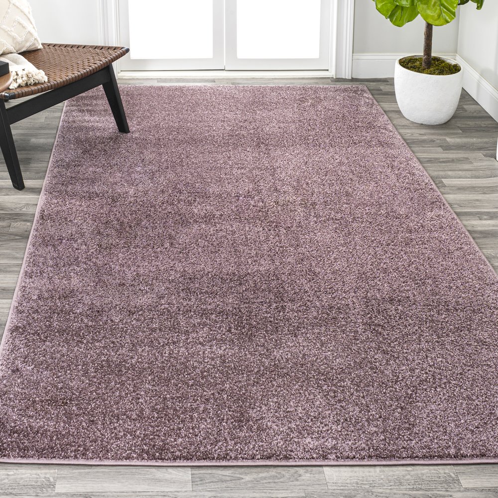 Haze Solid Low Pile Area Rug. Picture 4