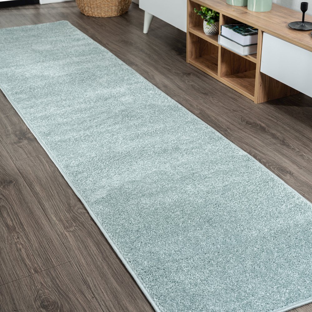 Haze Solid Low Pile Area Rug. Picture 12