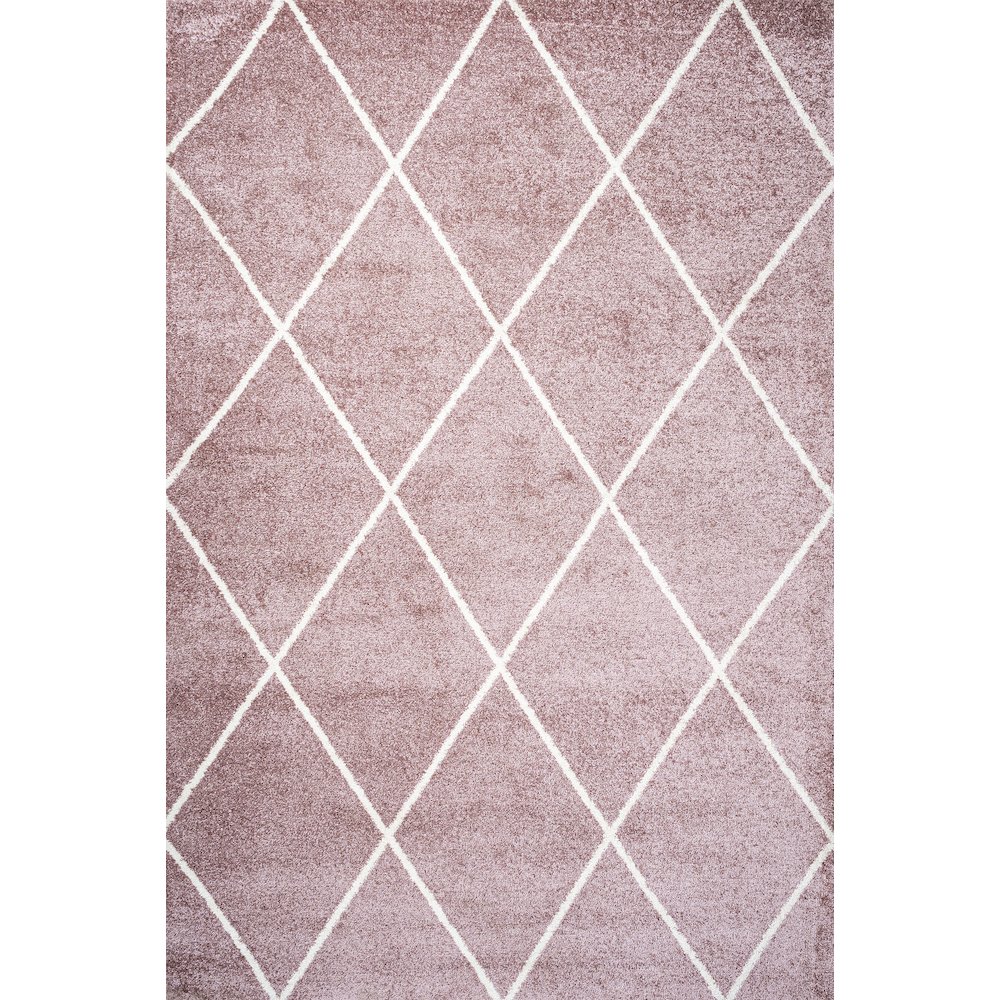 Cole Minimalist Diamond Trellis Area Rug. Picture 1