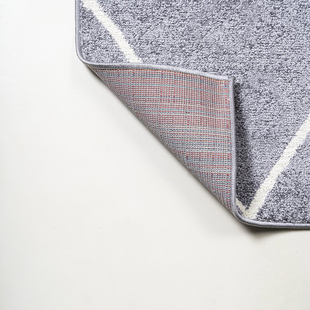 Cole Minimalist Diamond Trellis Area Rug. Picture 6
