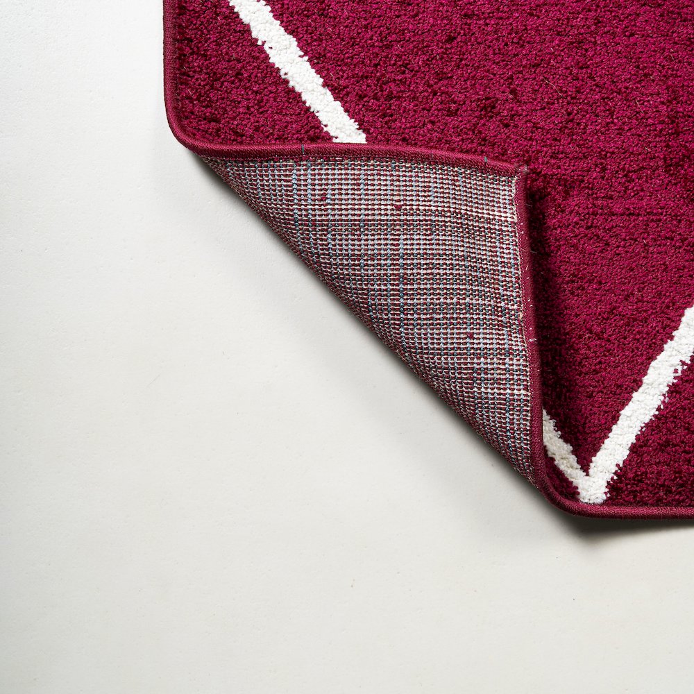 Cole Minimalist Diamond Trellis Area Rug. Picture 6