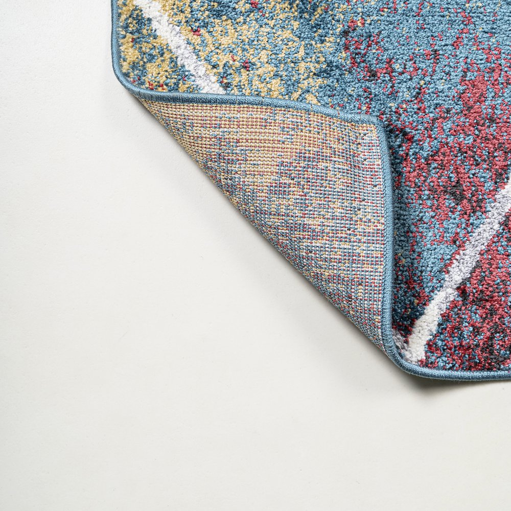 Cole Minimalist Diamond Trellis Area Rug. Picture 6