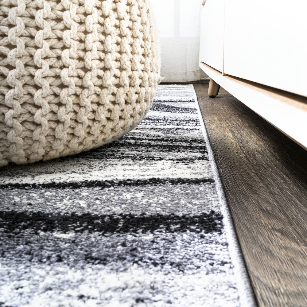 Viscon Abstract Marble Contemporary Area Rug. Picture 9
