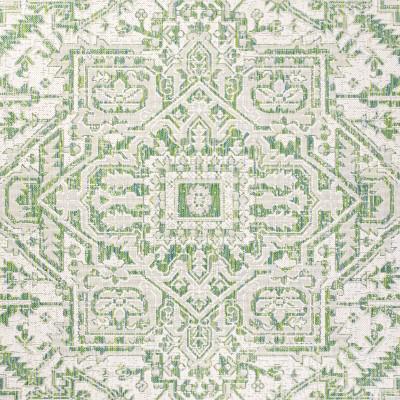 Estrella Bohemian Medallion Textured Weave Indoor/Outdoor Area Rug. Picture 20