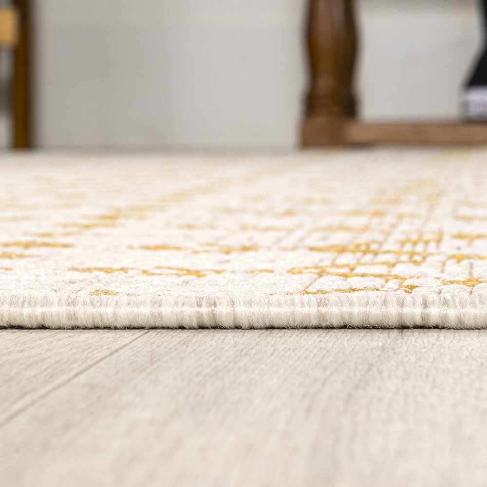 Ourika Moroccan Geometric Textured Weave Indoor/Outdoor Area Rug. Picture 16