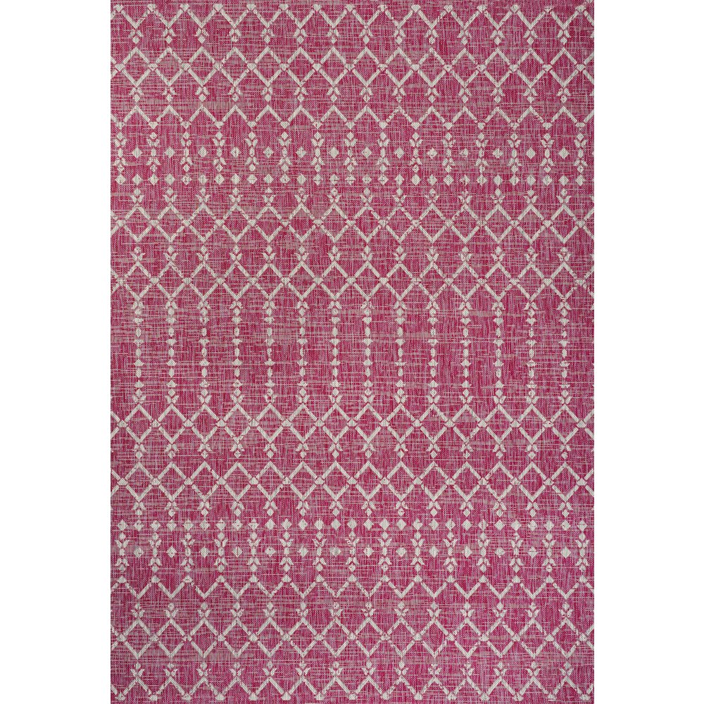 Ourika Moroccan Geometric Textured Weave Indoor/Outdoor Area Rug. Picture 1