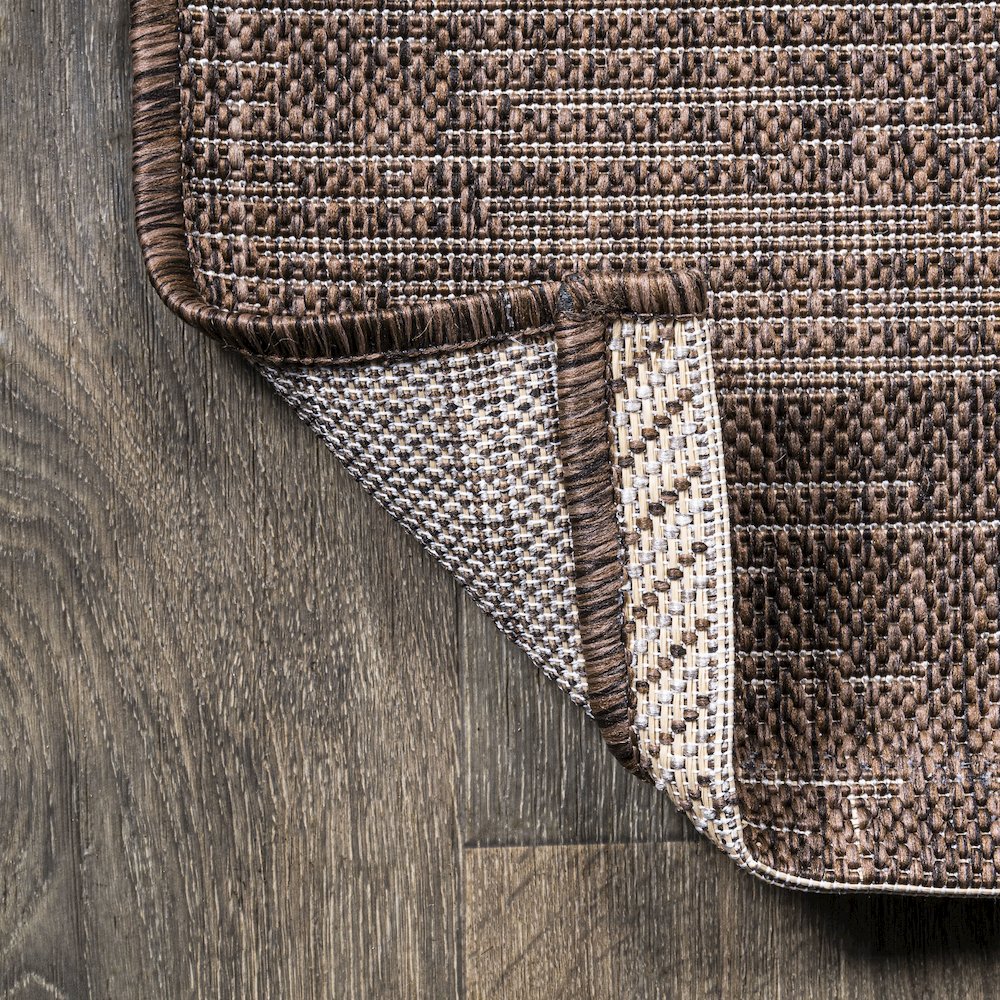 Tavira Modern Strie Indoor/Outdoor Area Rug. Picture 7