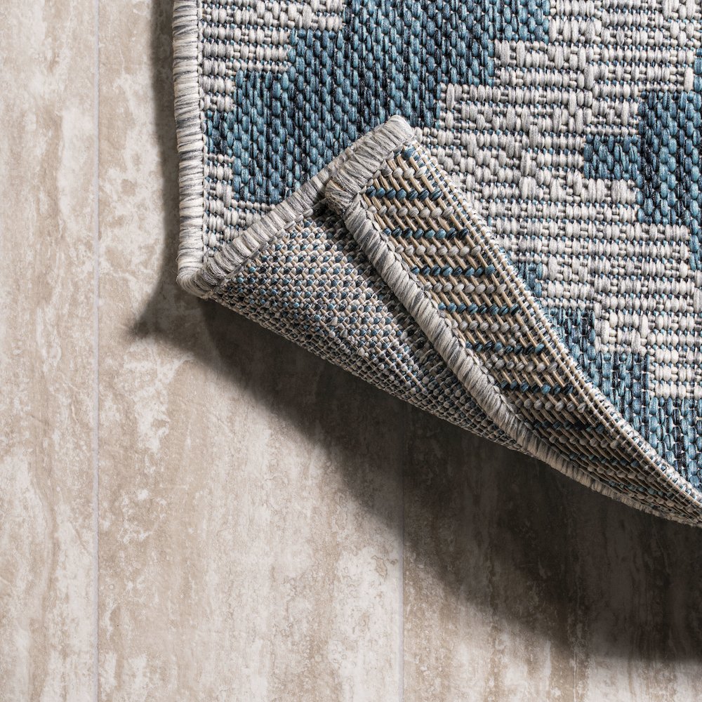 Sintra Diamond Tribal Indoor/Outdoor Area Rug. Picture 9