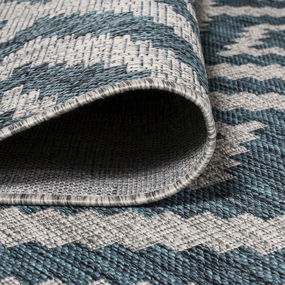 Sintra Diamond Tribal Indoor/Outdoor Area Rug. Picture 12