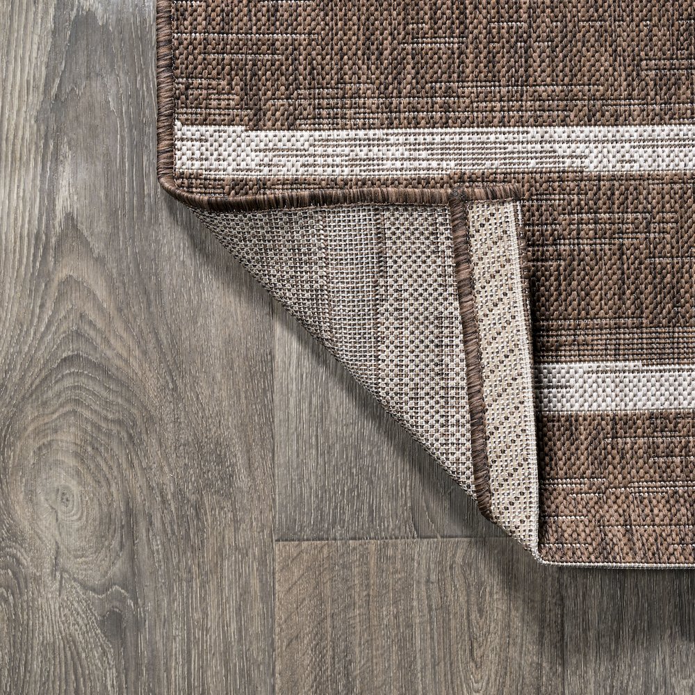 Colonia Berber Stripe Indoor/Outdoor Area Rug. Picture 10
