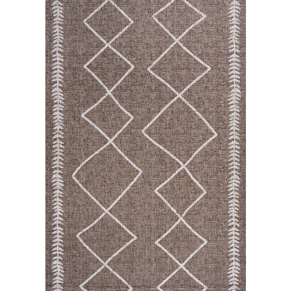 Derya Tribal Diamond Trellis Indoor/Outdoor Area Rug. Picture 1