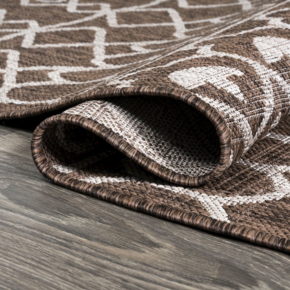 Kafel Tribal Bohemian Indoor/Outdoor Area Rug. Picture 15