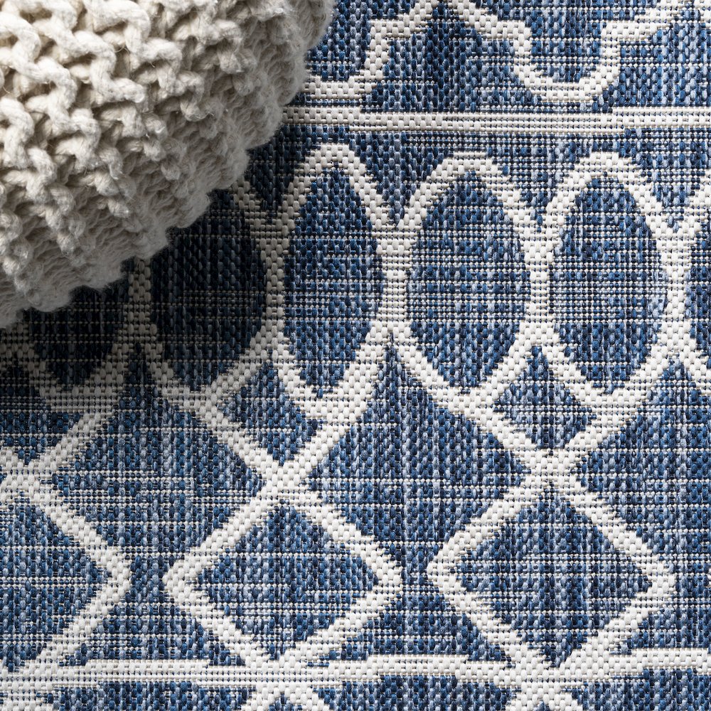 Kafel Tribal Bohemian Indoor/Outdoor Area Rug. Picture 11