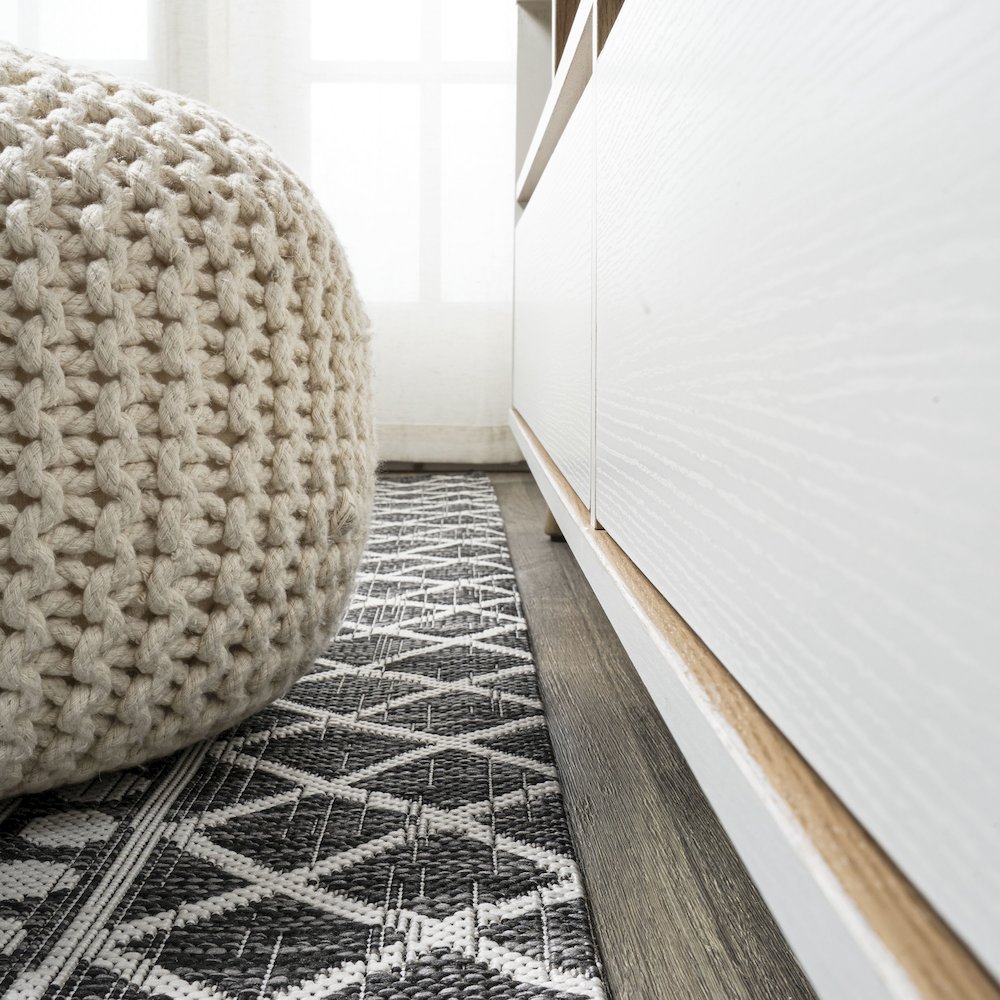 Kafel Tribal Bohemian Indoor/Outdoor Area Rug. Picture 14