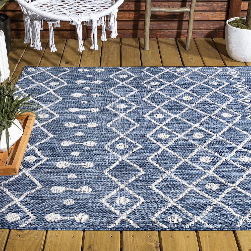 Nokat Tribal Bohemian Indoor/Outdoor Area Rug. Picture 8
