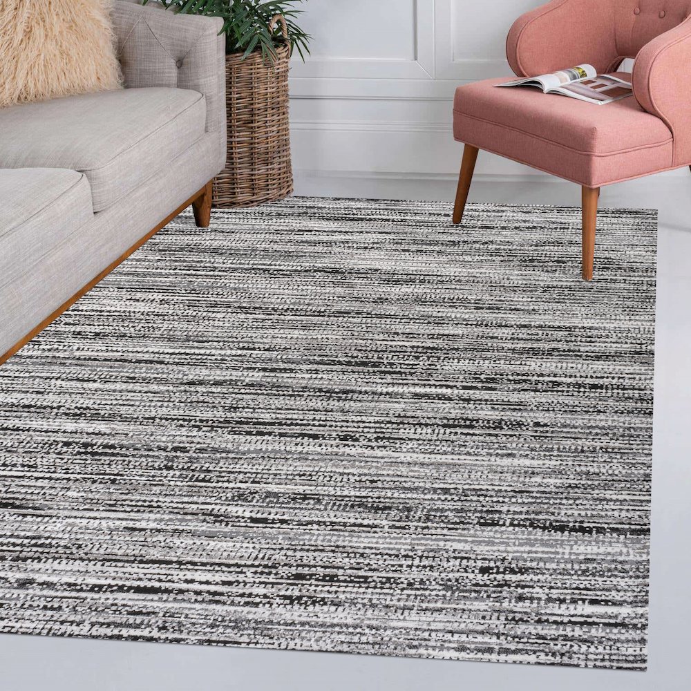 Loom Modern Strie Area Rug. Picture 10