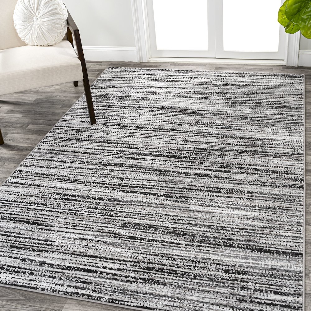 Loom Modern Strie Area Rug. Picture 2